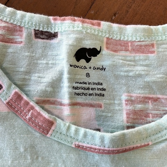 Monica + Andy mint marshmallow s’mores sleeveless top tank top unisex - Picture 4 of 6